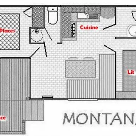 Mobil-home 4 Pers Avec Terrasse A - Api-1-52-195 * Vendays-Montalivet