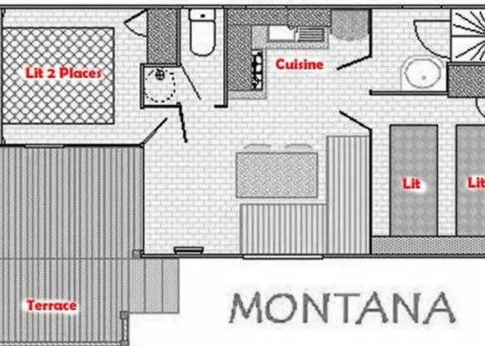 Mobil-home 4 Pers Avec Terrasse A - Api-1-52-195 * Vendays-Montalivet