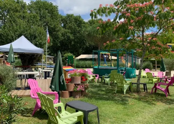 Kamp alanı Mobil-home 4 Pers Avec Terrasse A - Api-1-52-195